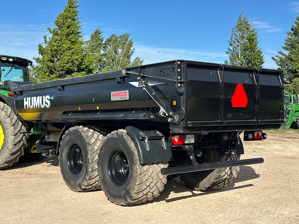 Humus 23CT Black Edition Demo trailer Remolques con caja de volteo