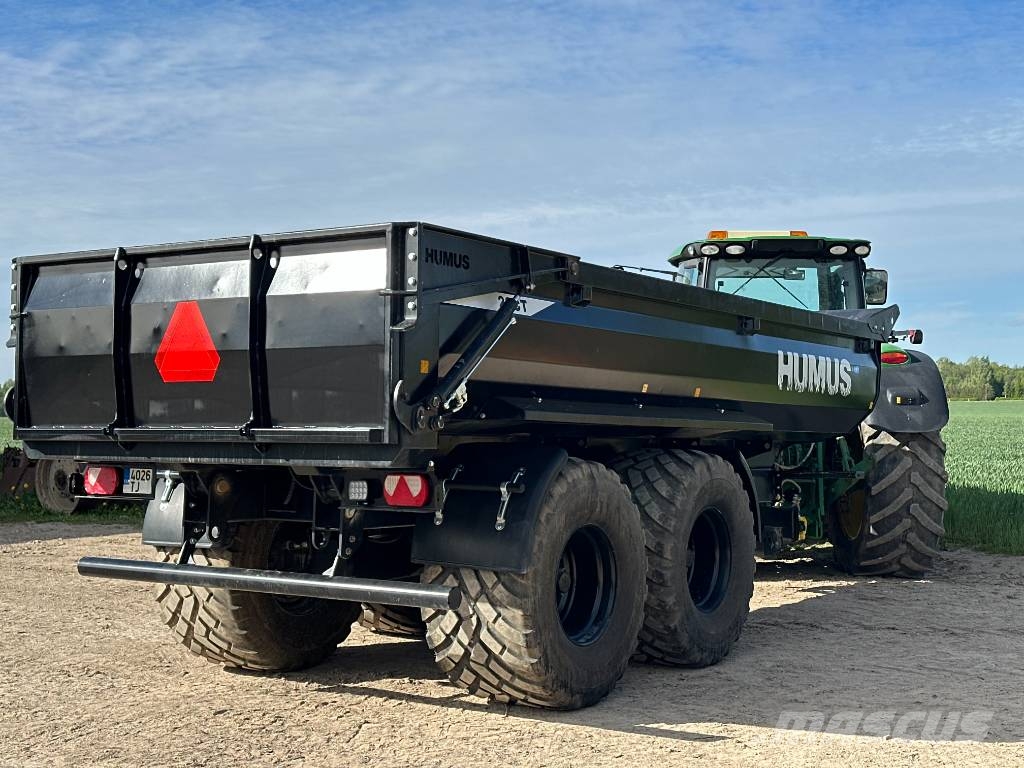 Humus 23CT Black Edition Demo trailer Remolques con caja de volteo