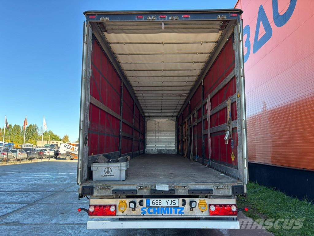 Schmitz Cargobull SCB S3T SLIDING ROOF / 1&3 AXLE LIFT Брезентови полуремаркета