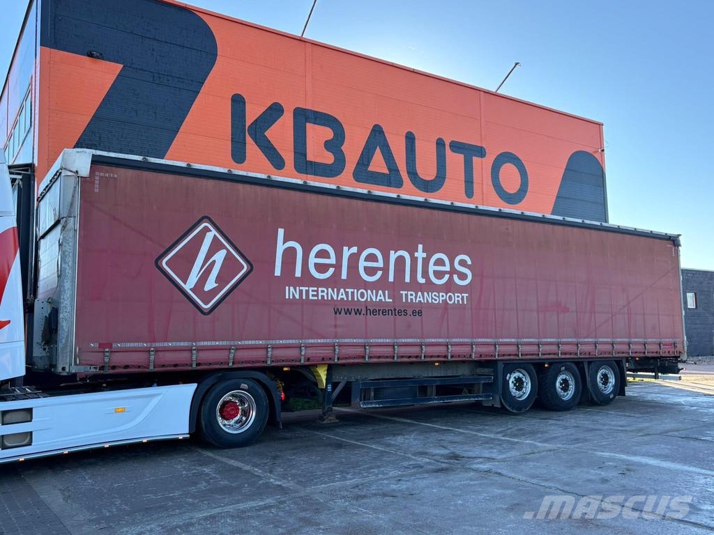 Schmitz Cargobull SCB S3T SLIDING ROOF / 1&3 AXLE LIFT Брезентови полуремаркета