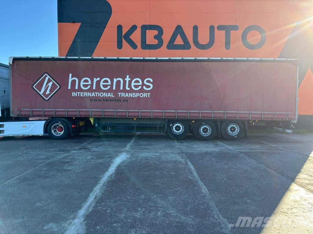 Schmitz Cargobull SCB S3T SLIDING ROOF / 1&3 AXLE LIFT Брезентови полуремаркета