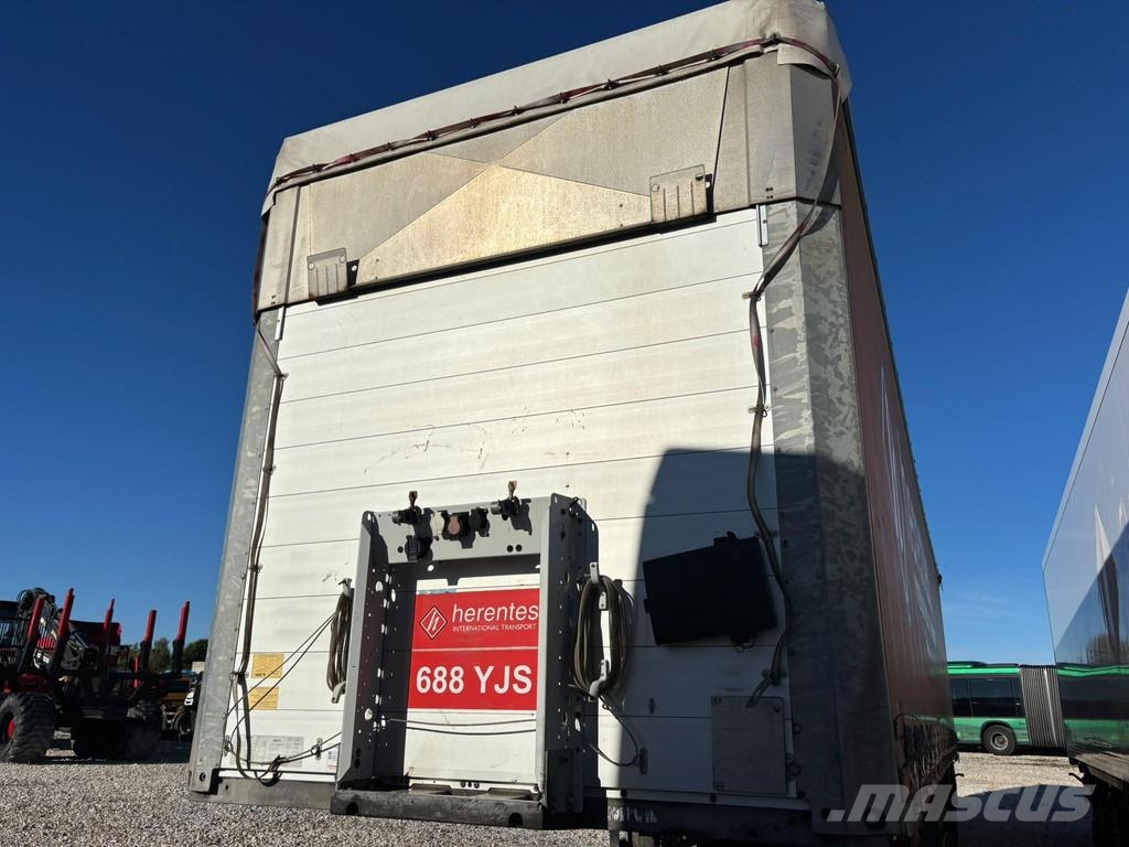 Schmitz Cargobull SCB S3T SLIDING ROOF / 1&3 AXLE LIFT Брезентови полуремаркета