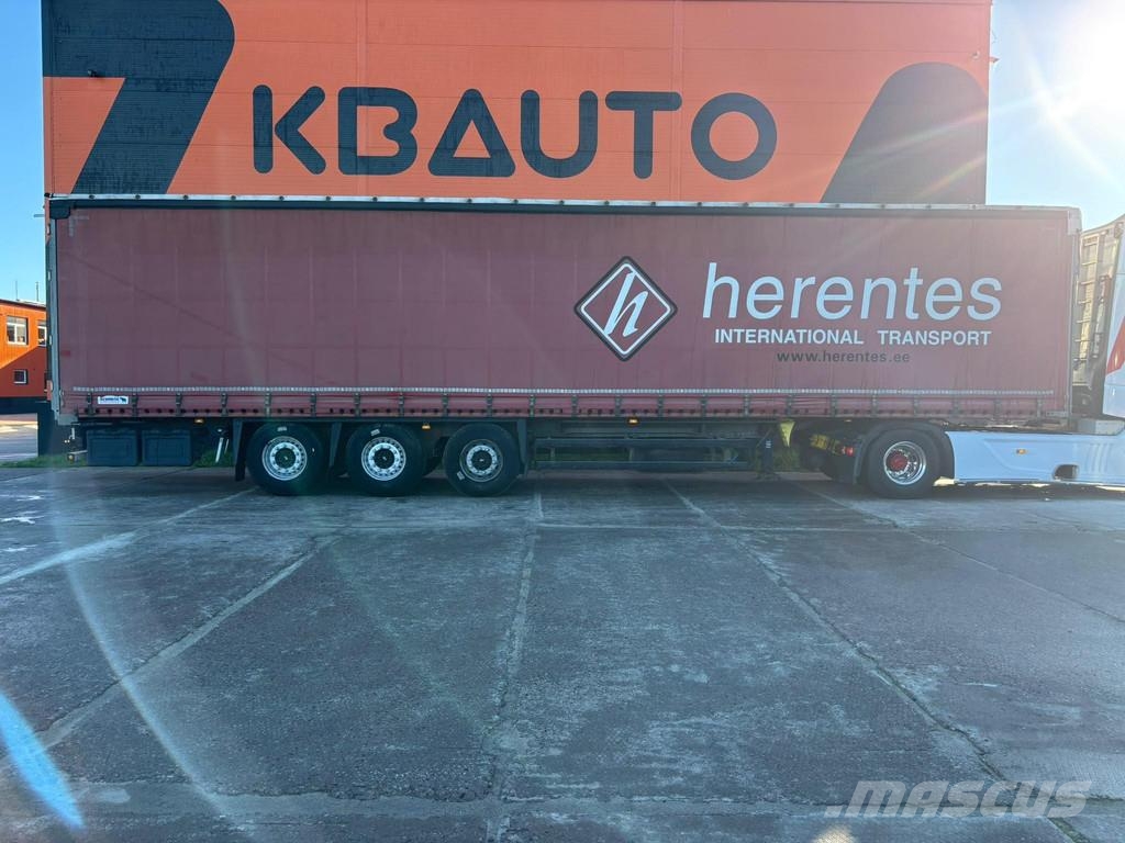 Schmitz Cargobull SCB S3T SLIDING ROOF / 1&3 AXLE LIFT Брезентови полуремаркета