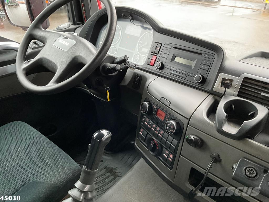 MAN TGS 35.400 8x6 Euro 6 HMF 16 Tonmeter Z-kraan Camion cu carlig de ridicare