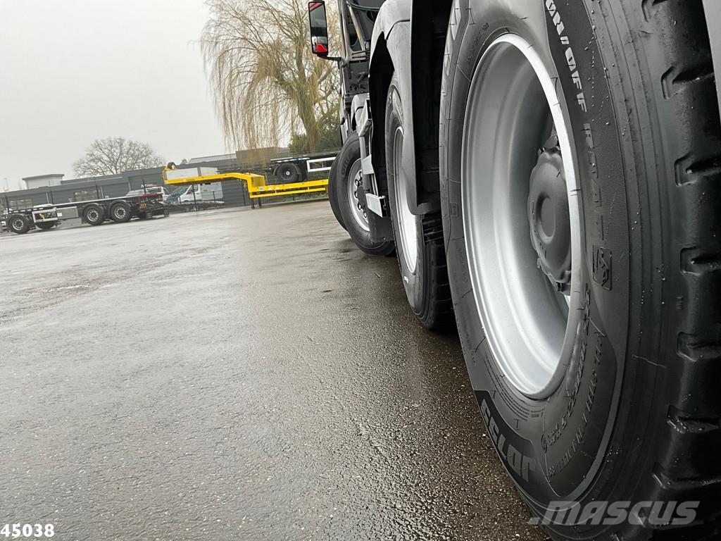 MAN TGS 35.400 8x6 Euro 6 HMF 16 Tonmeter Z-kraan Camion cu carlig de ridicare