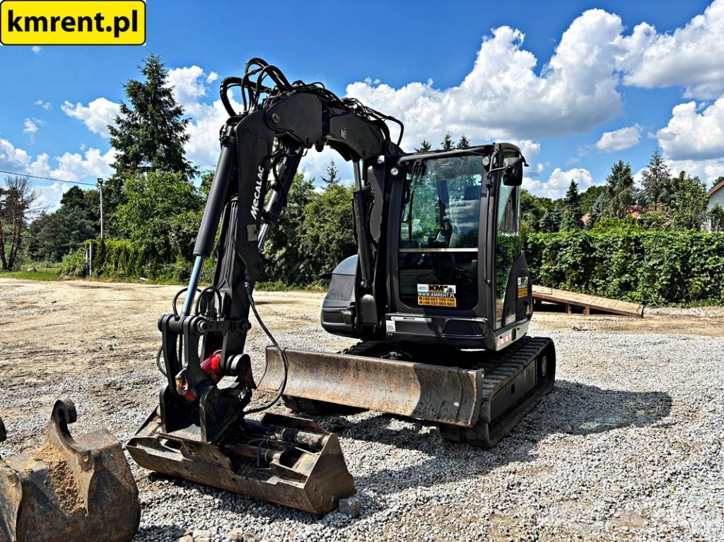 Mecalac 6 MCR MINI-KOPARKA 2022R. MTH:3855 | 8 MCR JCB 805 Minibagger < 7t