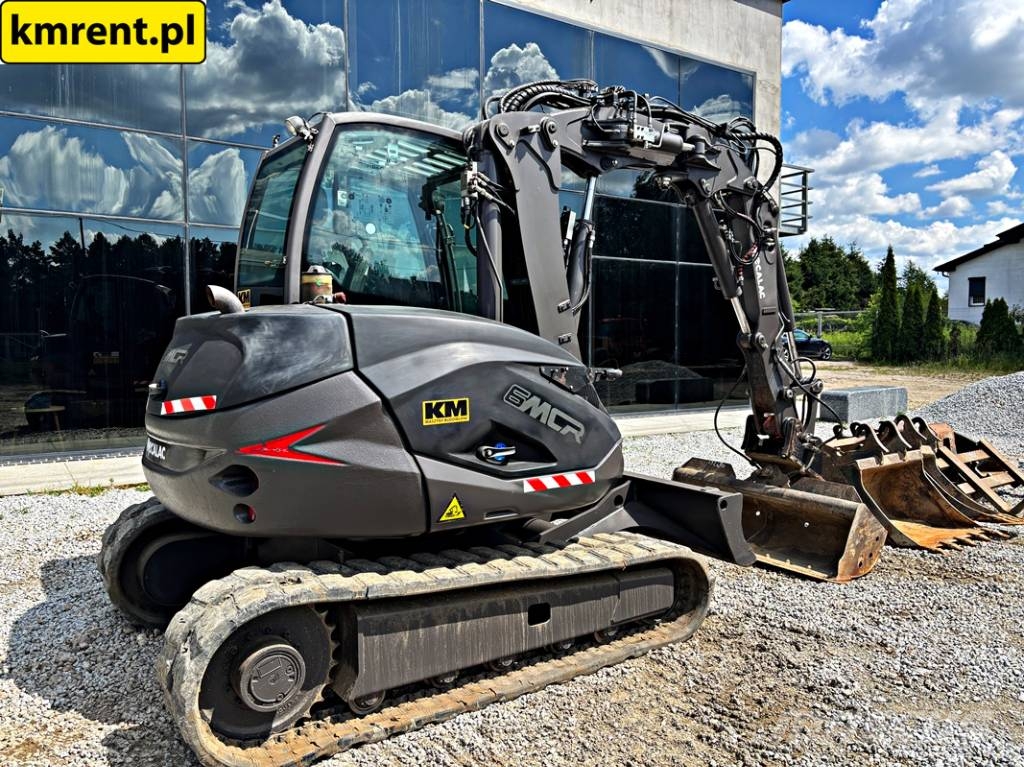 Mecalac 6 MCR MINI-KOPARKA 2022R. MTH:3855 | 8 MCR JCB 805 Minibagger < 7t