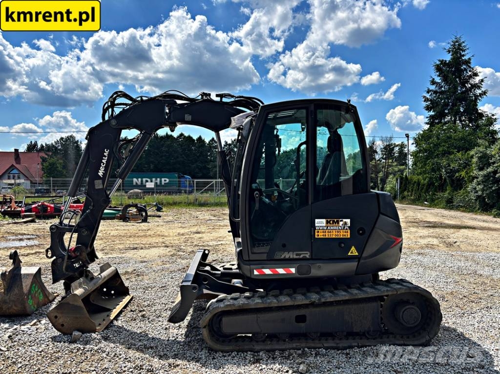Mecalac 6 MCR MINI-KOPARKA 2022R. MTH:3855 | 8 MCR JCB 805 Minibagger < 7t