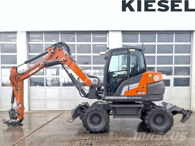 Hitachi ZX 95 W-7 Hjulgrävare