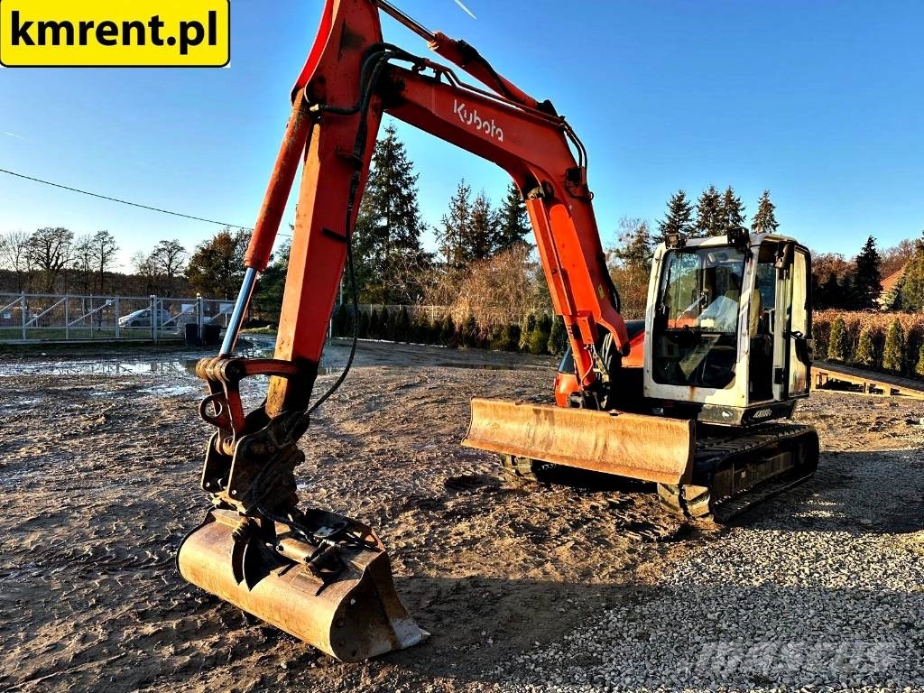 Kubota KX 080-3 中型挖掘机