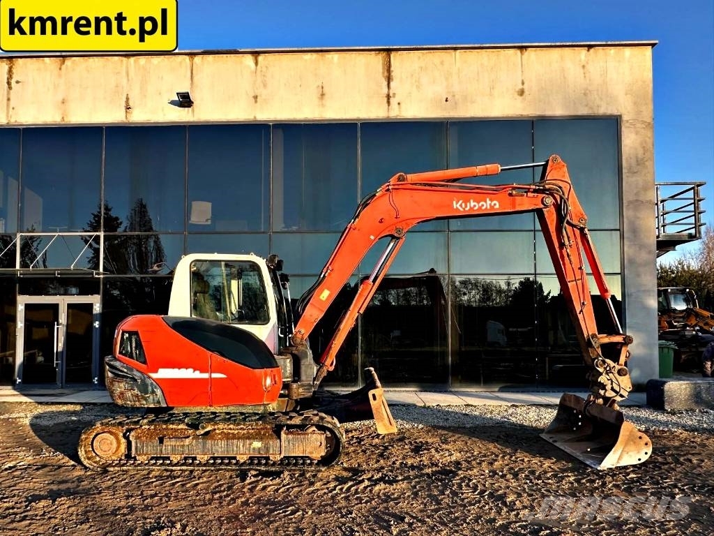Kubota KX 080-3 中型挖掘机