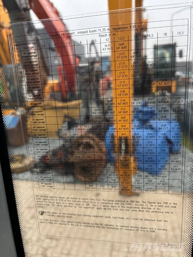 Fuchs MHL 380 -- only 6650 real working hours Atık taşıma araçları
