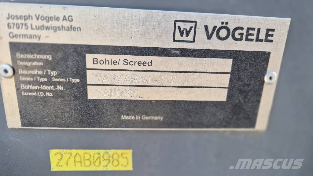 Vögele Super 1303-3i Finišéry