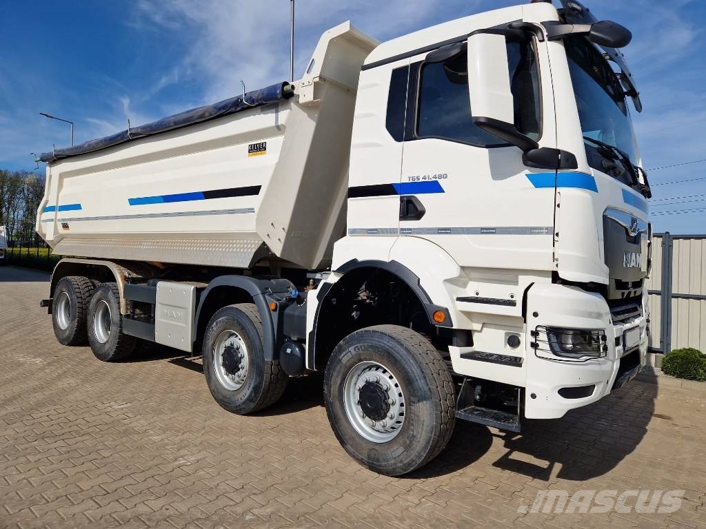 MAN TGS 41.480 8x6 kipper Самосвал