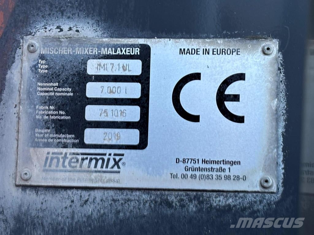 Volvo FM 430 6x2*4 INTERMIX IMI 7.1 UL 混凝土搅拌车