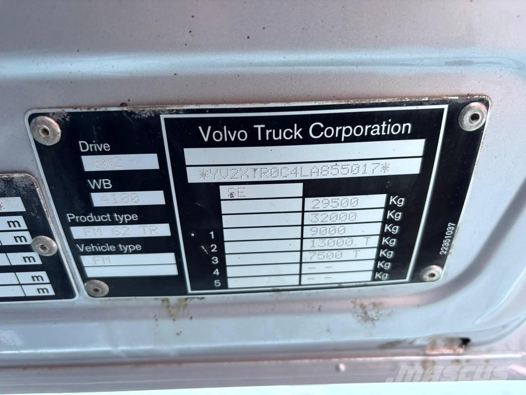 Volvo FM 430 6x2*4 INTERMIX IMI 7.1 UL 混凝土搅拌车