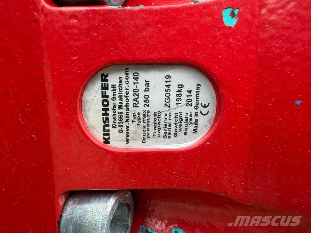 Kinshofer RA20-140 CW40 - POWERTILT / DRAAIKANTELSTUK / SCHW Ротори