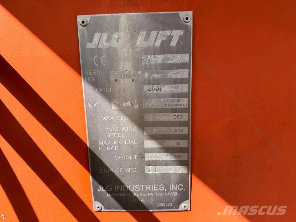 JLG 600AJ Knikarmhoogwerkers