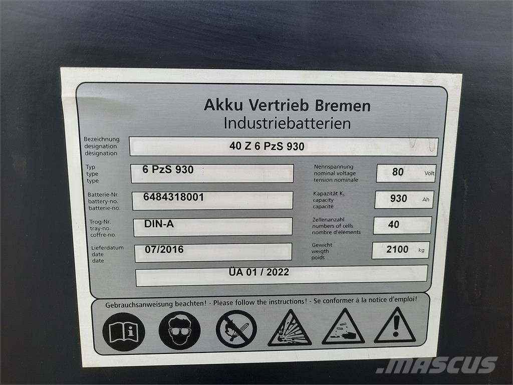 Still RX60-50/600 Electric forklifts