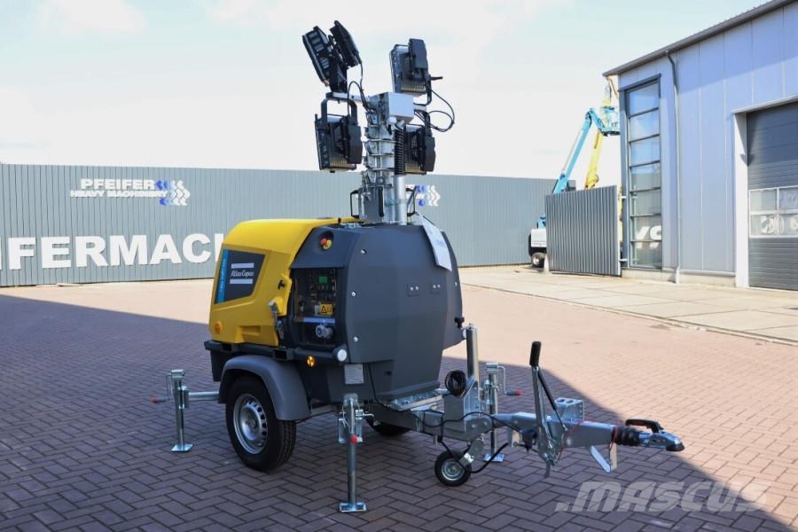 Atlas Copco Hilight H6+ Valid inspection, Max Boom Height 8m, أبراج خفيفة