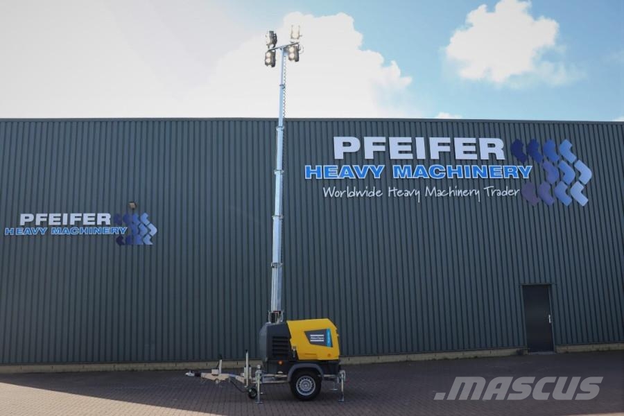 Atlas Copco Hilight H6+ Valid inspection, Max Boom Height 8m, أبراج خفيفة