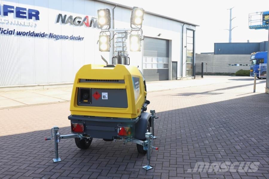 Atlas Copco Hilight H6+ Valid inspection, Max Boom Height 8m, أبراج خفيفة