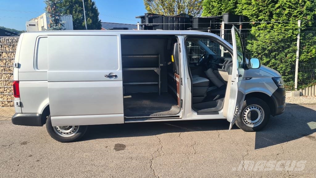 Volkswagen T5 2.0 TDI, Kasten, Werkstattschränke, Klima, AHK Kapali kasa kamyonetler