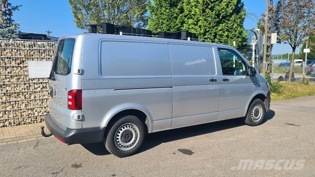Volkswagen T5 2.0 TDI, Kasten, Werkstattschränke, Klima, AHK Kapali kasa kamyonetler