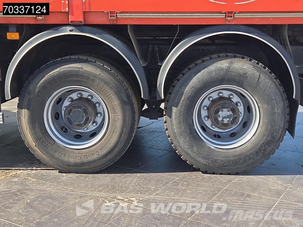 Renault K 430 K 8X4 Grua Palfinger PK 22002 EH Mando Suspe Pritschenwagen/Pritschenwagen mit Seitenklappe