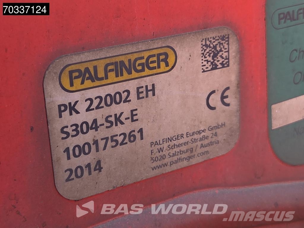 Renault K 430 K 8X4 Grua Palfinger PK 22002 EH Mando Suspe Pritschenwagen/Pritschenwagen mit Seitenklappe