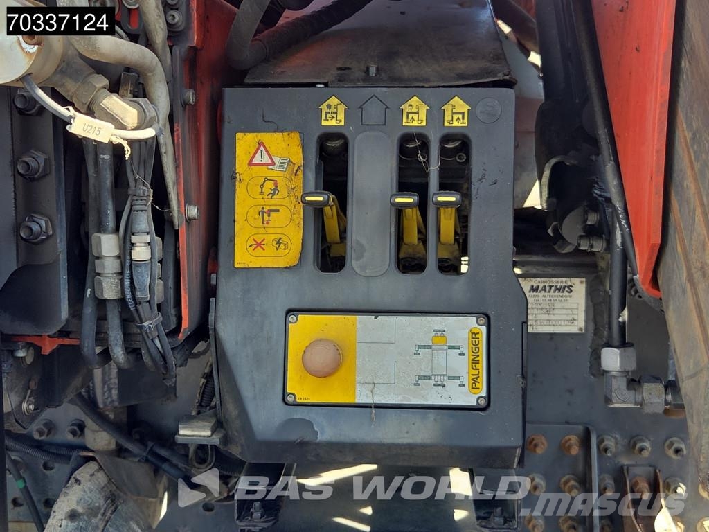 Renault K 430 K 8X4 Grua Palfinger PK 22002 EH Mando Suspe Pritschenwagen/Pritschenwagen mit Seitenklappe