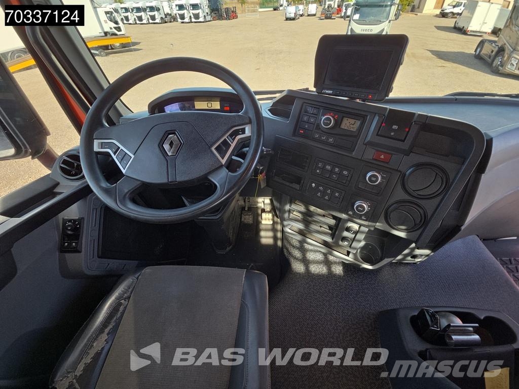 Renault K 430 K 8X4 Grua Palfinger PK 22002 EH Mando Suspe Pritschenwagen/Pritschenwagen mit Seitenklappe