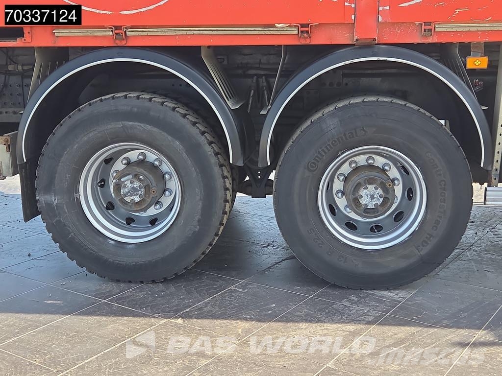 Renault K 430 K 8X4 Grua Palfinger PK 22002 EH Mando Suspe Pritschenwagen/Pritschenwagen mit Seitenklappe