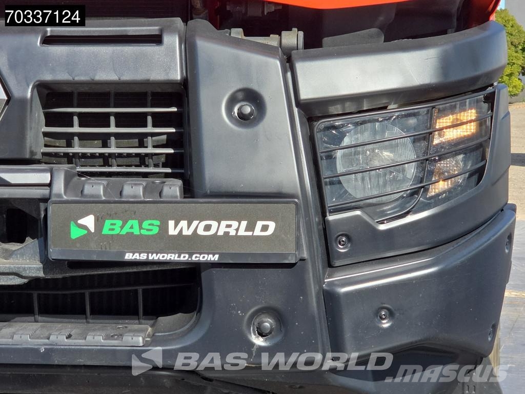 Renault K 430 K 8X4 Grua Palfinger PK 22002 EH Mando Suspe Pritschenwagen/Pritschenwagen mit Seitenklappe