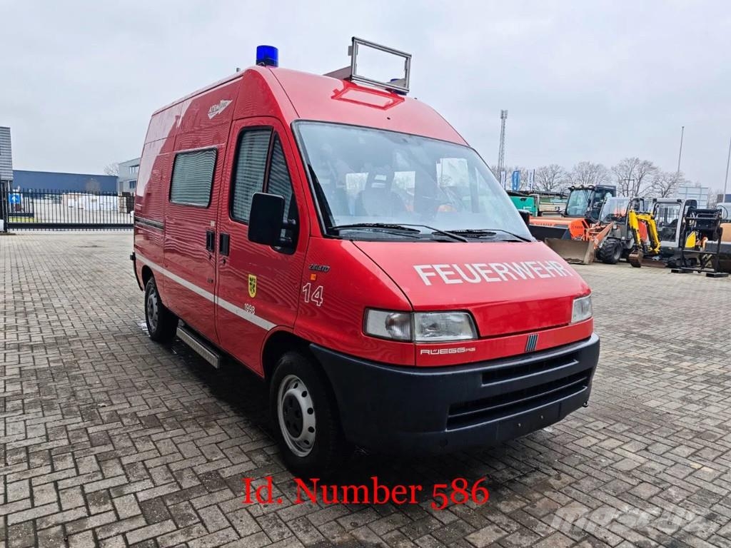 Fiat Ducato Maxi 2.8 id.TD 4x4 14.000 KM Feuerwehr Like Camiones de bomberos