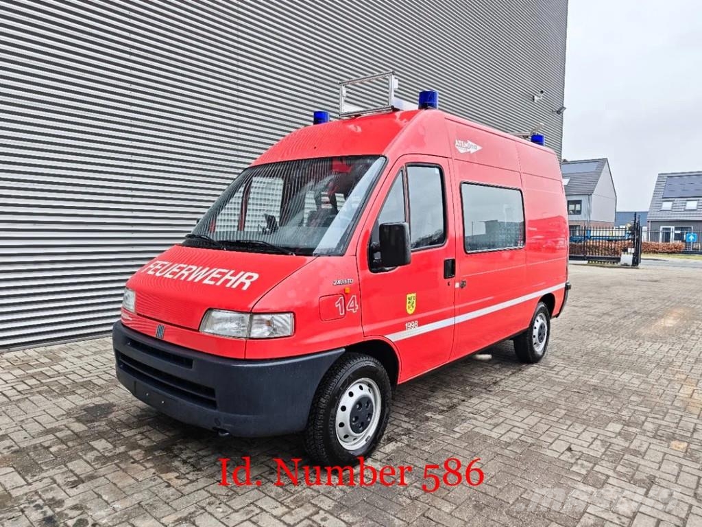 Fiat Ducato Maxi 2.8 id.TD 4x4 14.000 KM Feuerwehr Like Camiones de bomberos