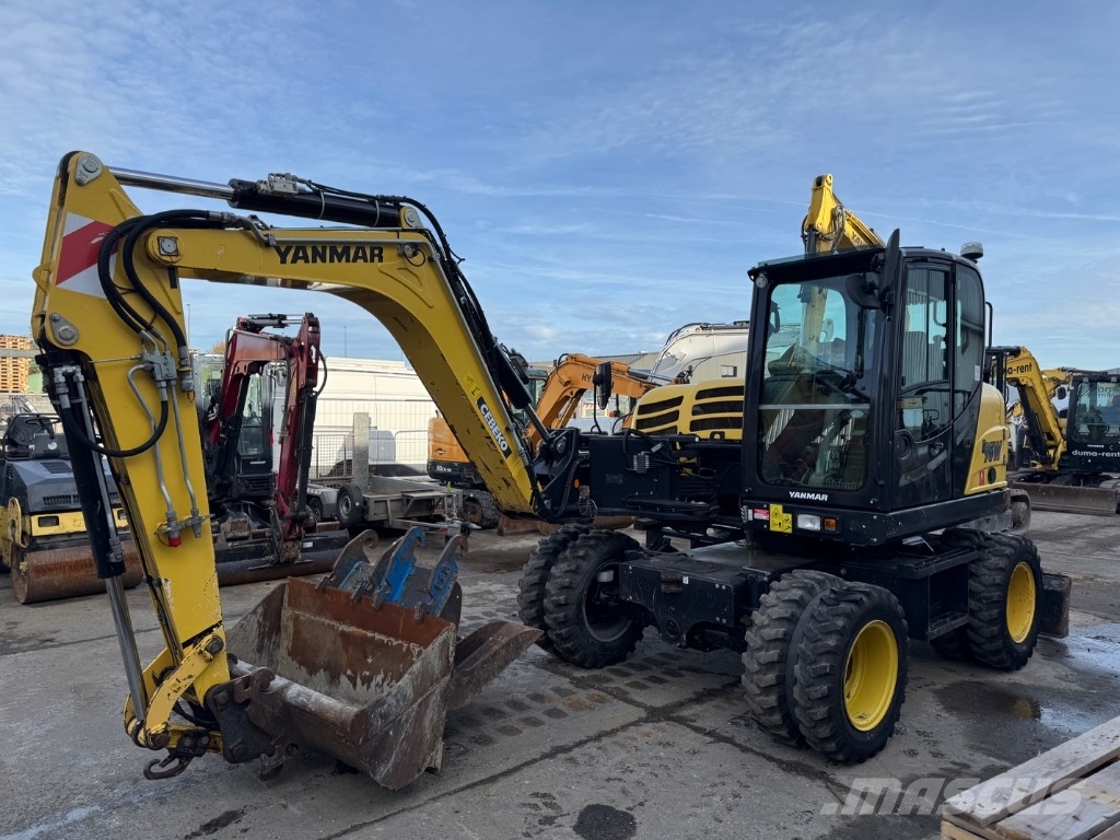 Yanmar B95W (40810) *B01  휠 굴삭기