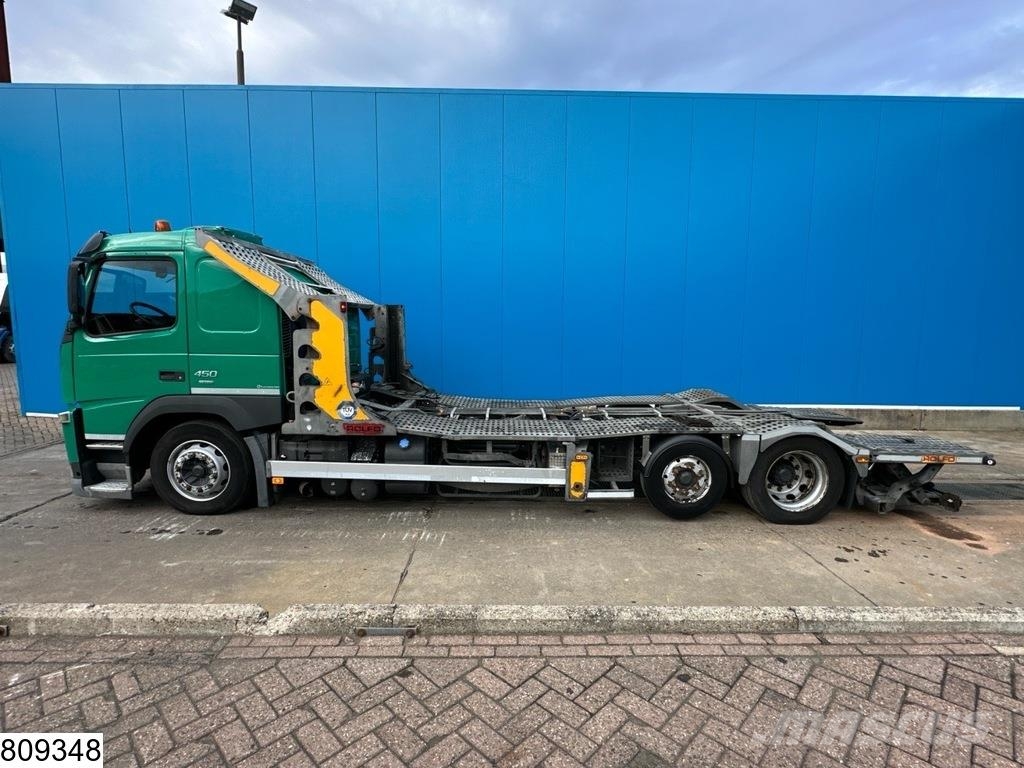 Volvo FM 450 EURO 6, Retarder, Standairco Járműszállítók