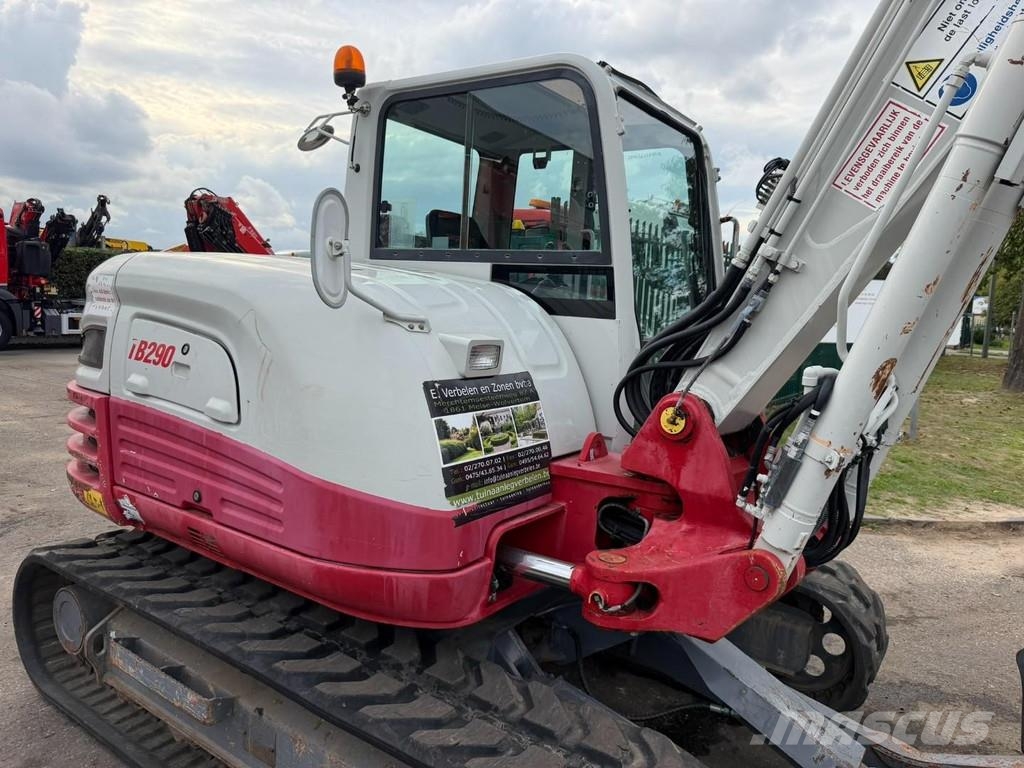 Takeuchi TB290 + SORTEERGRIJPER / SORTING GRAB + 3 BUCKETS Minibagger < 7t