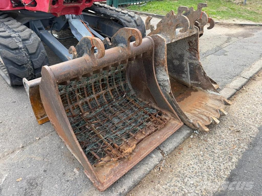 Takeuchi TB290 + SORTEERGRIJPER / SORTING GRAB + 3 BUCKETS Minibagger < 7t