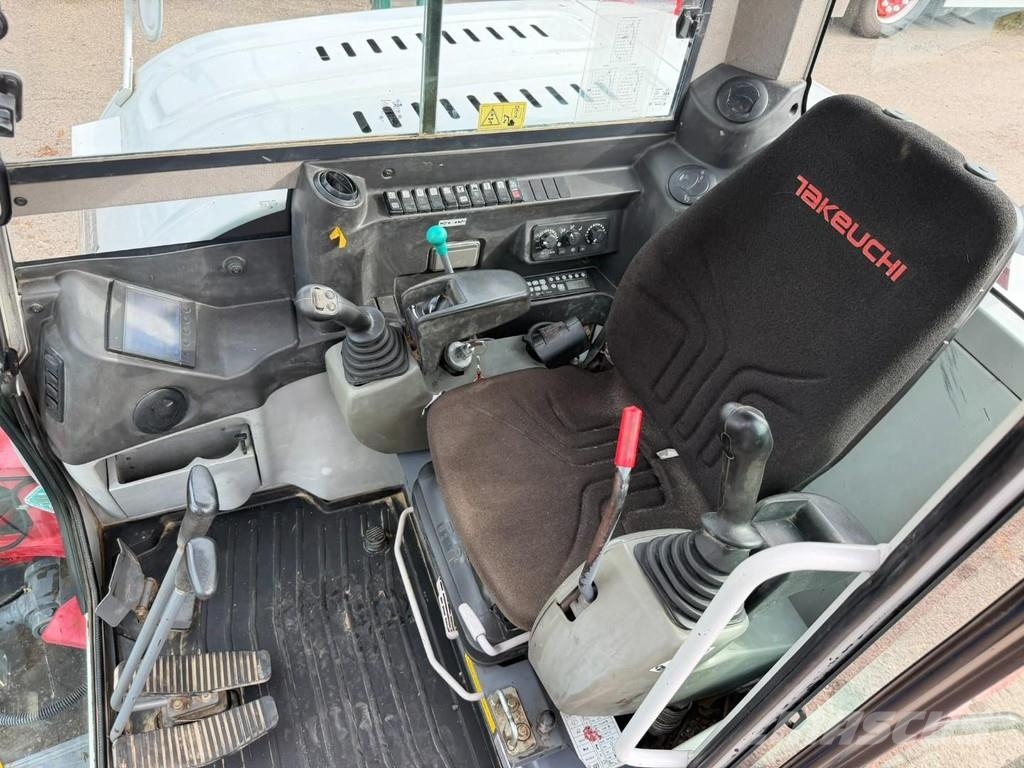 Takeuchi TB290 + SORTEERGRIJPER / SORTING GRAB + 3 BUCKETS Minibagger < 7t