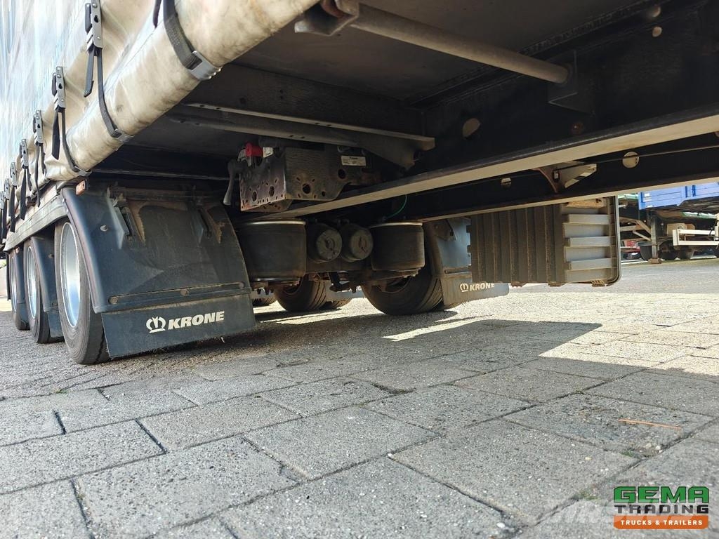 Krone SD 13.6m Sliding Curtains - Pop-Up Roof - 3 Axle B Zemie treileri