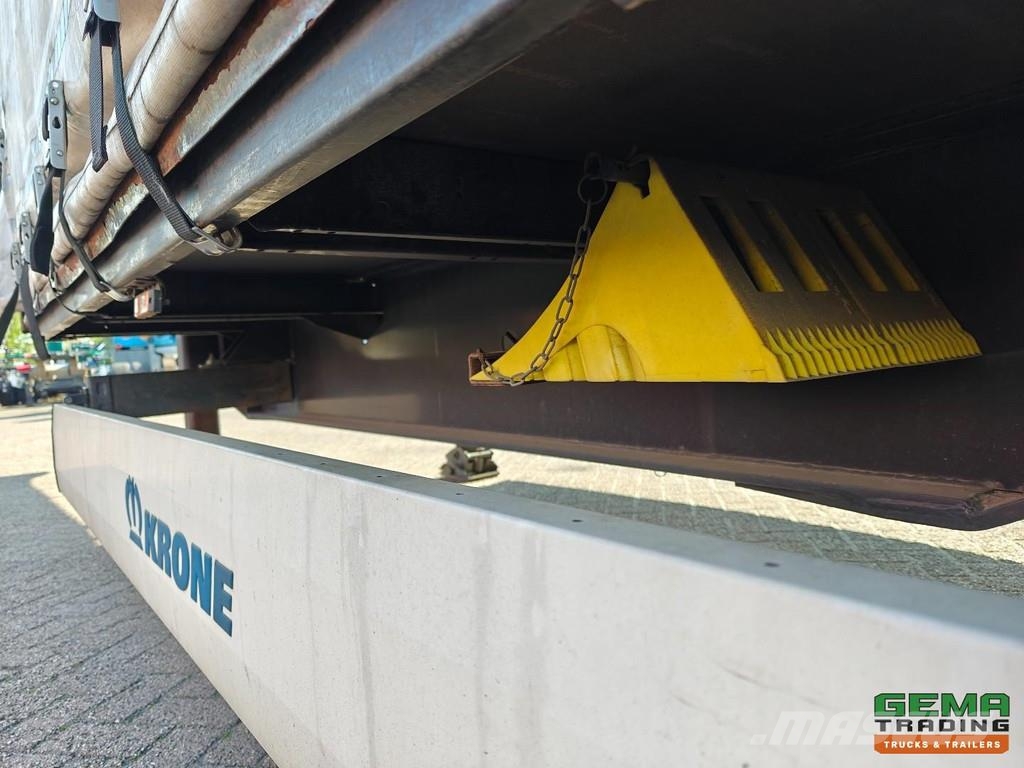 Krone SD 13.6m Sliding Curtains - Pop-Up Roof - 3 Axle B Zemie treileri