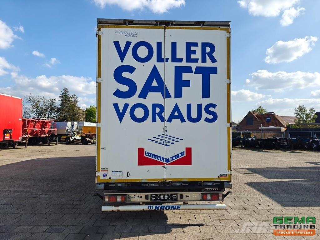 Krone SD 13.6m Sliding Curtains - Pop-Up Roof - 3 Axle B Zemie treileri