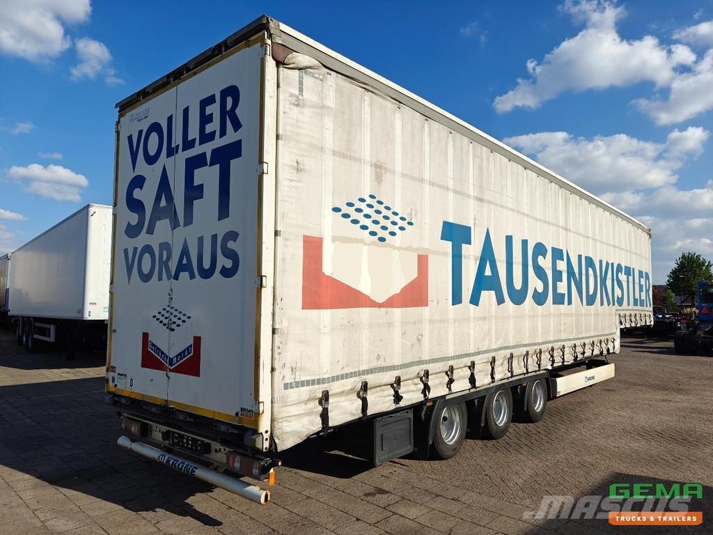 Krone SD 13.6m Sliding Curtains - Pop-Up Roof - 3 Axle B Zemie treileri