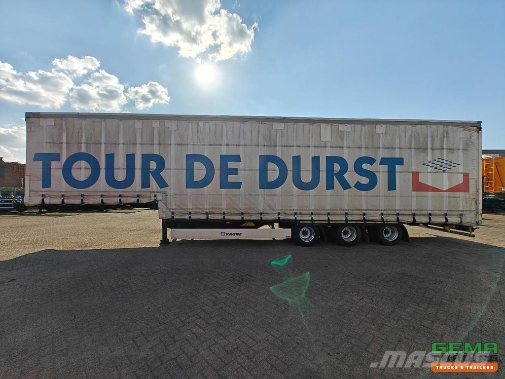 Krone SD 13.6m Sliding Curtains - Pop-Up Roof - 3 Axle B Zemie treileri