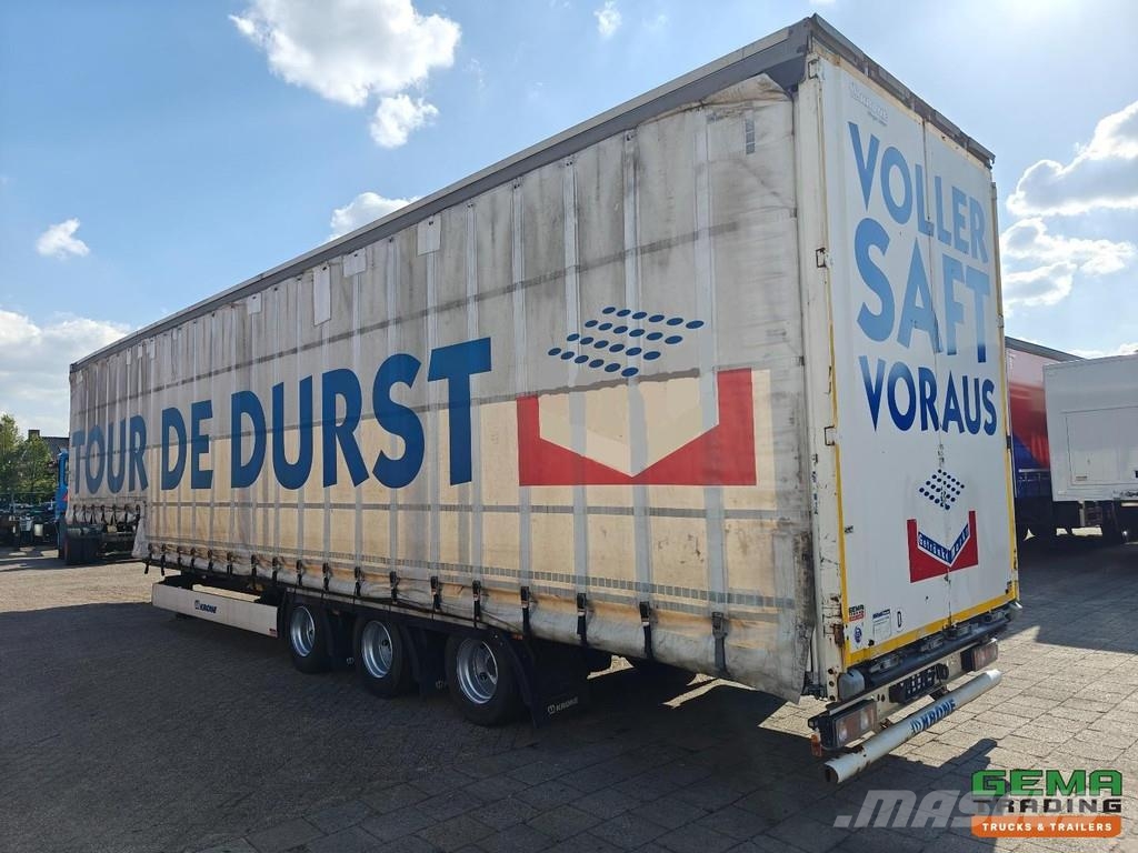 Krone SD 13.6m Sliding Curtains - Pop-Up Roof - 3 Axle B Zemie treileri