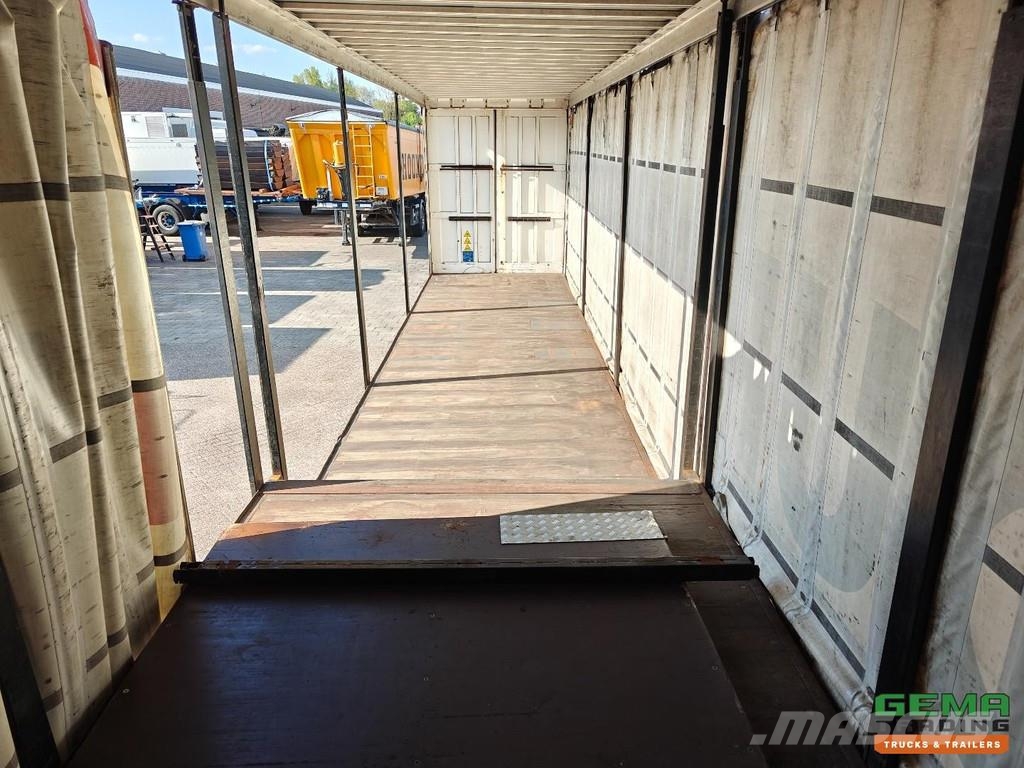 Krone SD 13.6m Sliding Curtains - Pop-Up Roof - 3 Axle B Zemie treileri