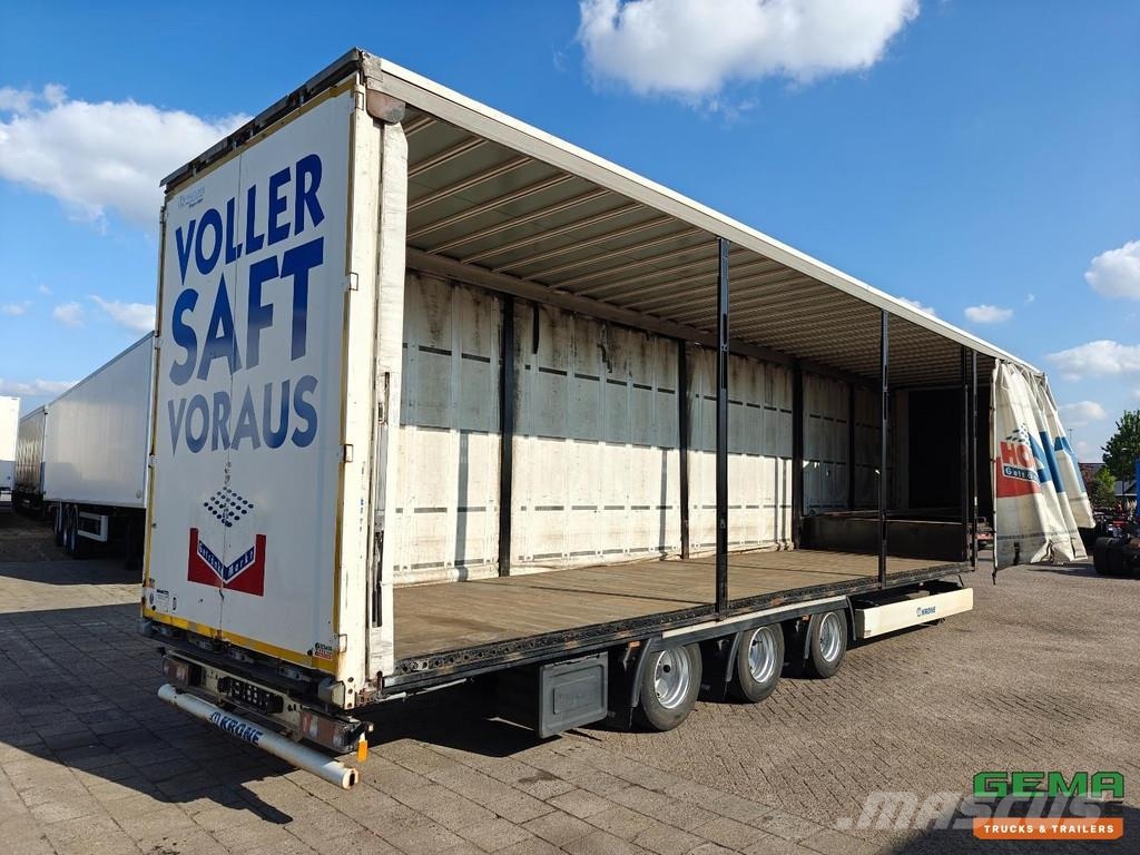 Krone SD 13.6m Sliding Curtains - Pop-Up Roof - 3 Axle B Zemie treileri