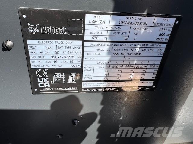Bobcat LSM12N NEUGERÄT!!! Ajettavat pinoamisvaunut